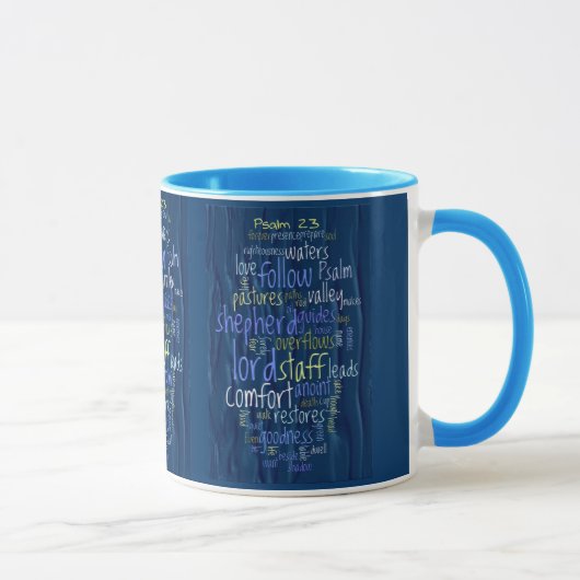 Mug 23ème Écoulement de l'eau de psaume (Droite)