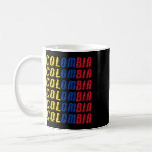 Mug 2425 Kit de maillot de football drapeau colombien 
