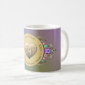 Mug 24e anniversaire du Mariage Opal (Devant droit)