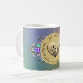 Mug 24e anniversaire du Mariage Opal (Devant gauche)