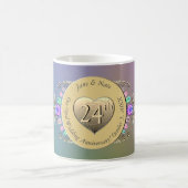 Mug 24e anniversaire du Mariage Opal (Centre)