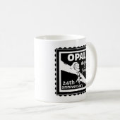 Mug 24e anniversaire du mariage opal traditionnel (Devant droit)