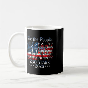 Mug 250 Ans 1776-2026 250e Anniversaire Drapeau États-