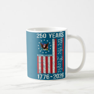 Mug 250 Ans américain 250e anniversaire États-Unis dra