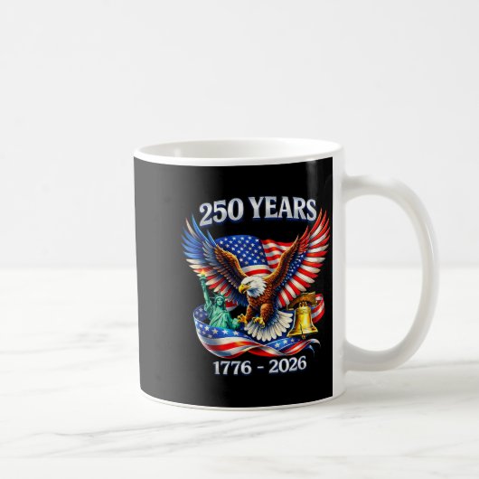 Mug 250 ans anniversaire 250e indépendance25 (Droite)