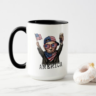 Mug 250 Ans d'Amérique Anniversaire 1776 Lincoln Abe