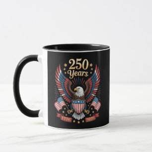 Mug 250 Ans d'Anniversaire Américain
