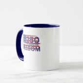 Mug 250 ans de célébration de l'indépendance des États (Devant gauche)
