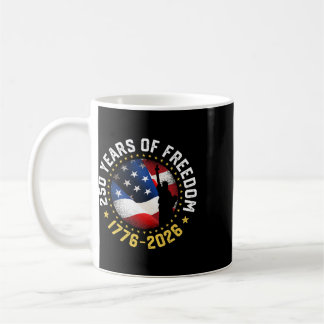 Mug 250 Ans De Liberté En Amérique Pour L'indépendance