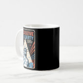 Mug 250 Ans D'Expression Américaine, Statue De La Libe (Devant gauche)