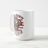 Mug 250 Baby! American Patriotic Eagle Flex 1776-2026 (Devant gauche)