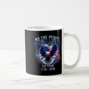 Mug 250e anniversaire 1776-2026 Drapeau Amérique Aigle