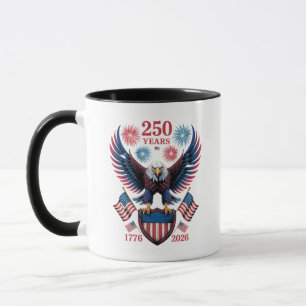 Mug 250e anniversaire 250 ans États-Unis 1776