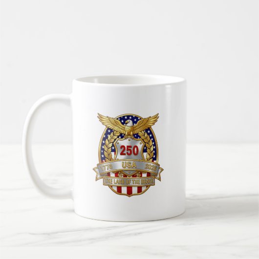 Mug 250e anniversaire de l'Amérique (Gauche)