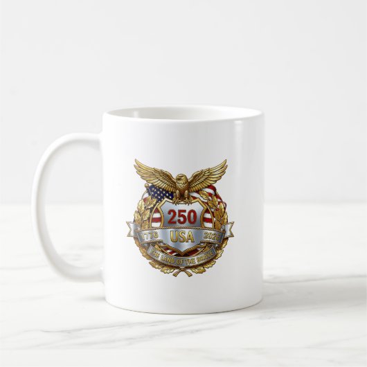 Mug 250e anniversaire de l'Amérique (Gauche)