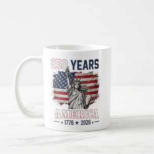 Mug 250e anniversaire de l'Amérique 1776-2026