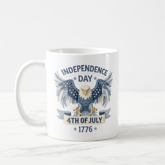 Mug 250e anniversaire de l'indépendance 1776 (Gauche)
