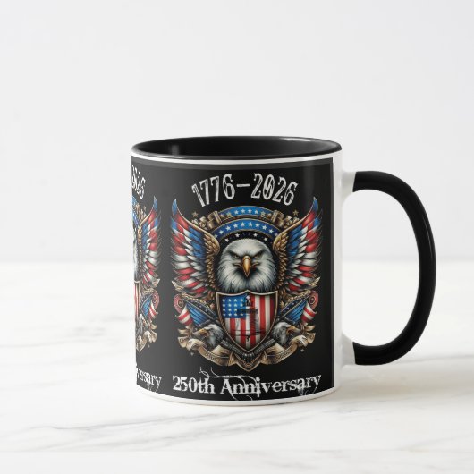 Mug 250e anniversaire de naissance 1776 2026 (Droite)