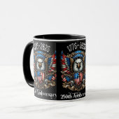 Mug 250e anniversaire de naissance 1776 2026 (Devant gauche)