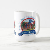 Mug 250e anniversaire des États-Unis (Devant droit)