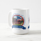 Mug 250e anniversaire des États-Unis (Devant gauche)