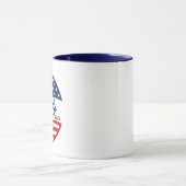 Mug 250e anniversaire des États-Unis - Drapeau amé (Centre)