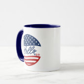 Mug 250e anniversaire des États-Unis - Drapeau amé (Devant gauche)