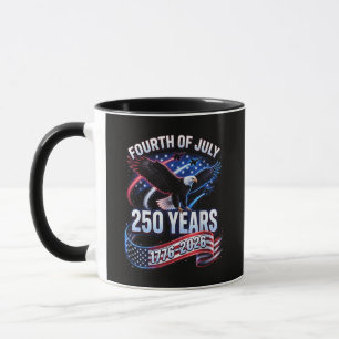 Mug 250e anniversaire États-Unis 1776-2026 Patriotique
