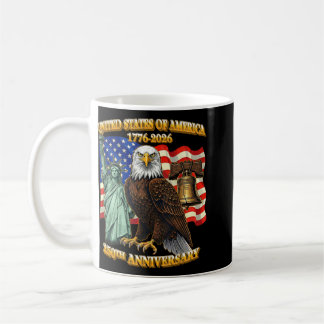 Mug 250e anniversaire États-Unis Drapeau américain 250