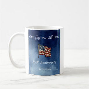 Mug 250e anniversaire Notre drapeau était encore l