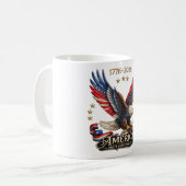 Mug 250th Anniversary America Patriotic Eagle 2026  (Devant gauche)