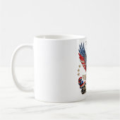 Mug 250th Anniversary America Patriotic Eagle 2026  (Gauche)