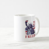 Mug 250th Anniversary USA Flag Liberty Eagle Freedom (Devant droit)