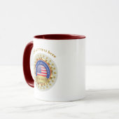 Mug 250th Anniversary USA Patriotic | 1776–2026 (Devant gauche)