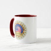 Mug 250th Anniversary USA Patriotic | 1776–2026 (Devant gauche)