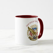 Mug 250th Anniversary USA Patriotic | 1776–2026 (Devant droit)