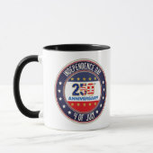 Mug 250th Anniversary USA Patriotic | 1776–2026 (Gauche)