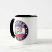 Mug 250th Anniversary USA Patriotic | 1776–2026 (Devant gauche)