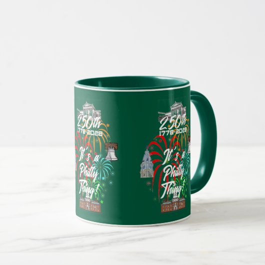 Mug "250th It's a Philly Thing!" (Devant droit)