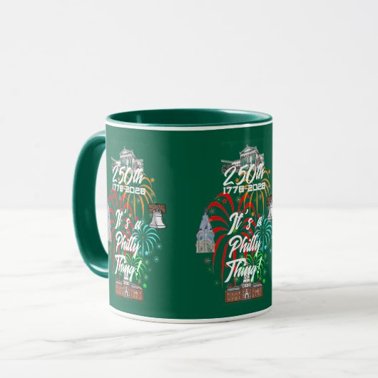 Mug "250th It's a Philly Thing!" (Devant gauche)