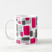 Mug 251215 - Rouge néon et gris (Gauche)