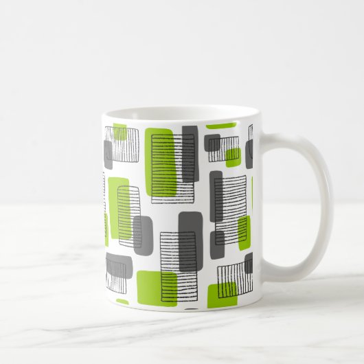 Mug 251215 - Vert et gris (Droite)