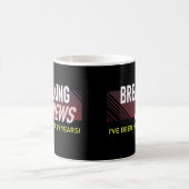 Mug 25 ans d'anniversaire de travail - Cadeau d'appréc (Centre)