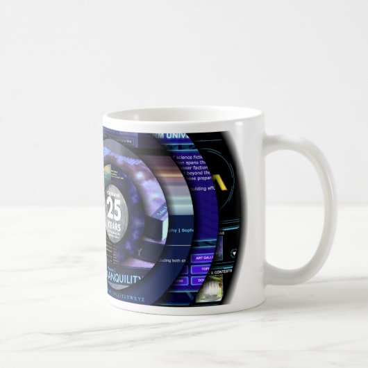 Mug 25 Ans de Projet Univers Orion's Arm (Droite)