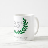 Mug 25e anniversaire (Devant droit)