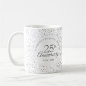 Mug 25e anniversaire de la poussière d'argent (Gauche)