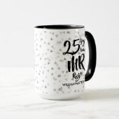Mug 25e anniversaire de M. Right Fun (Devant droit)