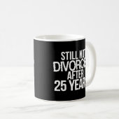 Mug 25e anniversaire du Mariage 25 ans de mariage Ving (Devant droit)