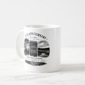 Mug 25e anniversaire/ NE JAMAIS OUBLIER (Devant gauche)