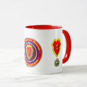 Mug 25e division d'infanterie (Devant droit)